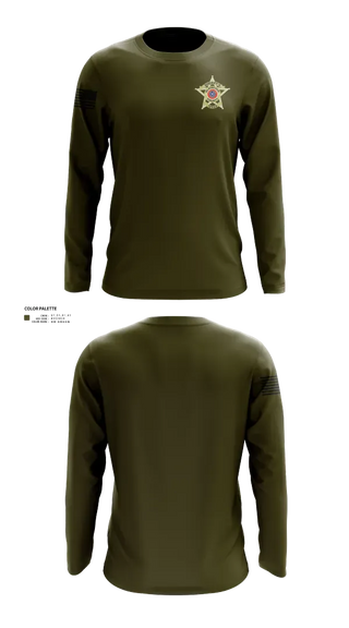 Long Sleeve Performance Shirt, Glasscock County Sheriff’s Office, Police, Teamtime, Team time, sublimation, custom sports apparel, team uniforms, spirit wear, spiritwear, sports uniforms, custom shirts, team store, custom team store, fundraiser sports, apparel fundraiser