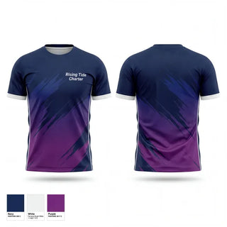 Old School Cotton Feel Shirt, Rising Tide Charter, Baseball, Teamtime, Team time, sublimation, custom sports apparel, team uniforms, spirit wear, spiritwear, sports uniforms, custom shirts, team store, custom team store, fundraiser sports, apparel fundraiser