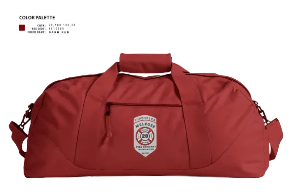 Duffle Bag, The Melrose Fire Company Incorporated, , Teamtime, Team time, sublimation, custom sports apparel, team uniforms, spirit wear, spiritwear, sports uniforms, custom shirts, team store, custom team store, fundraiser sports, apparel fundraiser