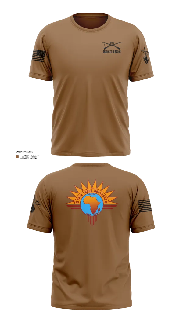 Old School Cotton Feel Shirt, Task Force Bastards, , Teamtime, Team time, sublimation, custom sports apparel, team uniforms, spirit wear, spiritwear, sports uniforms, custom shirts, team store, custom team store, fundraiser sports, apparel fundraiser