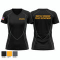 Bristol Township Police Department 48104548 Women's Short Sleeve V-neck Shirt - 1