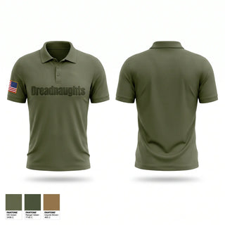 Short Sleeve Performance Polo, Dreadnaughts, Army, Teamtime, Team time, sublimation, custom sports apparel, team uniforms, spirit wear, spiritwear, sports uniforms, custom shirts, team store, custom team store, fundraiser sports, apparel fundraiser