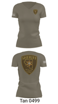 St. Clair County Sheriff Department 28917314 Women's Short Sleeve V-neck Shirt - 6