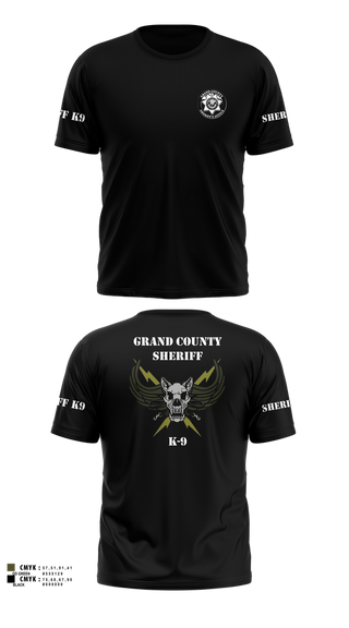 Short Sleeve Performance Shirt, GCSO K9, Police, Teamtime, Team time, sublimation, custom sports apparel, team uniforms, spirit wear, spiritwear, sports uniforms, custom shirts, team store, custom team store, fundraiser sports, apparel fundraiser