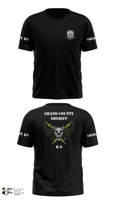 GCSO K9 Short Sleeve Performance Shirt - 117