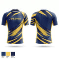 J O Combs Short Sleeve Rash Guard Shirt - 1