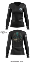 Rsc 73225248 Women's Long Sleeve V-neck Shirt - 22