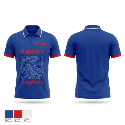 Raptors Short Sleeve Performance Polo - 1
