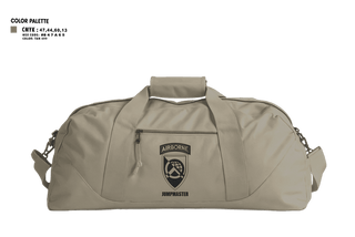 Duffle Bag, 360 CA BDE (Airborne), Army, Teamtime, Team time, sublimation, custom sports apparel, team uniforms, spirit wear, spiritwear, sports uniforms, custom shirts, team store, custom team store, fundraiser sports, apparel fundraiser