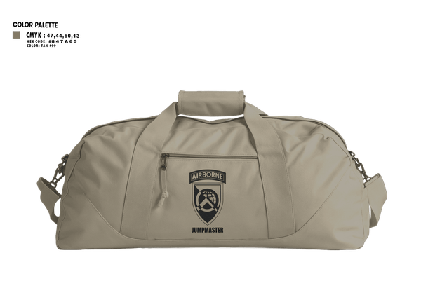 Duffle Bag, 360 CA BDE (Airborne), Army, Teamtime, Team time, sublimation, custom sports apparel, team uniforms, spirit wear, spiritwear, sports uniforms, custom shirts, team store, custom team store, fundraiser sports, apparel fundraiser