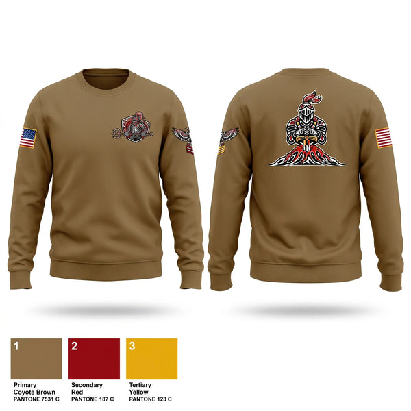 Crew Neck Sweatshirt, VP-46 FCPOA, Navy, Teamtime, Team time, sublimation, custom sports apparel, team uniforms, spirit wear, spiritwear, sports uniforms, custom shirts, team store, custom team store, fundraiser sports, apparel fundraiser
