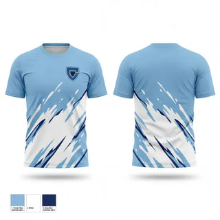 Soft Poly Tee Cotton Like Feel, Centennial Chargers, Track & Field, Teamtime, Team time, sublimation, custom sports apparel, team uniforms, spirit wear, spiritwear, sports uniforms, custom shirts, team store, custom team store, fundraiser sports, apparel fundraiser