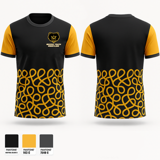 Short Sleeve Performance Shirt, Grizzly Youth Wrestling Club, Wrestling, Teamtime, Team time, sublimation, custom sports apparel, team uniforms, spirit wear, spiritwear, sports uniforms, custom shirts, team store, custom team store, fundraiser sports, apparel fundraiser