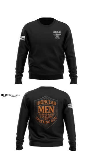 Crew Neck Sweatshirt, Ironclad 316, , Teamtime, Team time, sublimation, custom sports apparel, team uniforms, spirit wear, spiritwear, sports uniforms, custom shirts, team store, custom team store, fundraiser sports, apparel fundraiser