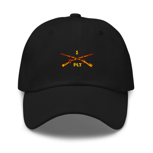 1st PLT B Co 1-173IN 18514147 Classic Dad Hat | Yupoong 6245CM
