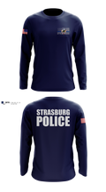 Strasburg Police Long Sleeve Performance Shirt - 100