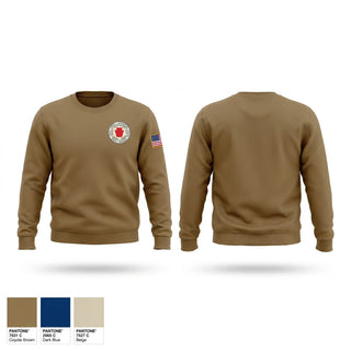 Crew Neck Sweatshirt, 28th Infantry Division Association, Army, Teamtime, Team time, sublimation, custom sports apparel, team uniforms, spirit wear, spiritwear, sports uniforms, custom shirts, team store, custom team store, fundraiser sports, apparel fundraiser