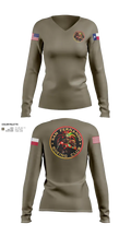 San Fernando Boxing Club 92427997 Women's Long Sleeve V-neck Shirt - 211