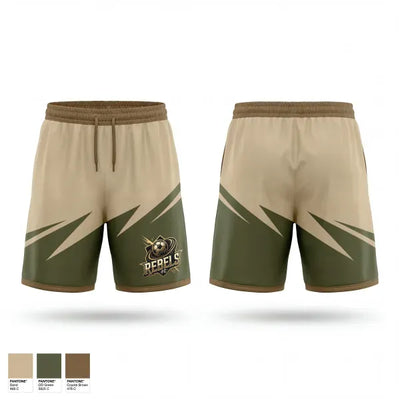 Rebels FC 30854806 Athletic Shorts With Pockets - 1