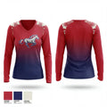 Plaza Park 41348868 Women's Long Sleeve V-neck Shirt - 1