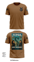 USS PATRIOT FCPOA Short Sleeve Performance Shirt - 101