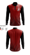 Page High School Wrestling 10285113 Quarter Zip Jacket - 1