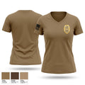 NSAW Security Forces Women's Short Sleeve V-neck Shirt - 1