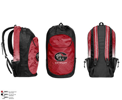 Gear Bag, Glen oaks, Track & Field, Teamtime, Team time, sublimation, custom sports apparel, team uniforms, spirit wear, spiritwear, sports uniforms, custom shirts, team store, custom team store, fundraiser sports, apparel fundraiser