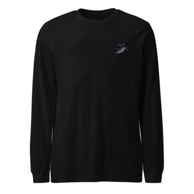 The Fishing Haven 49483500 Unisex Long Sleeve Tee | Bella + Canvas 3501