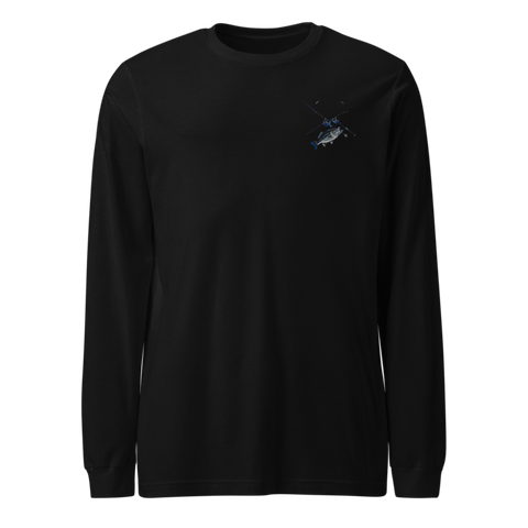 The Fishing Haven 49483500 Unisex Long Sleeve Tee | Bella + Canvas 3501