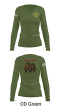 C 787 53485667 Women's Long Sleeve V-neck Shirt - 57
