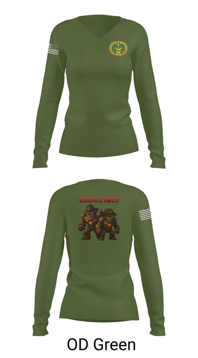 C 787 53485667 Women's Long Sleeve V-neck Shirt - 57
