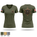 Yalobusha County SWAT Women's Short Sleeve V-neck Shirt - 1