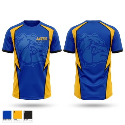 Jarvis Christian Softball Soft Poly Tee Cotton Like Feel - 1