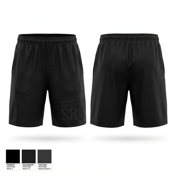 Athletic Shorts With Pockets, Okaloosa County Sheriff’s Office SRO, Police, Teamtime, Team time, sublimation, custom sports apparel, team uniforms, spirit wear, spiritwear, sports uniforms, custom shirts, team store, custom team store, fundraiser sports, apparel fundraiser