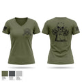 Salem hope creek adversarys Women's Short Sleeve V-neck Shirt - 1