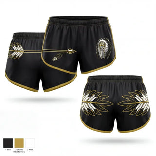 Womens Shorts, Arapahoe High School Track & Field, Track & Field, Teamtime, Team time, sublimation, custom sports apparel, team uniforms, spirit wear, spiritwear, sports uniforms, custom shirts, team store, custom team store, fundraiser sports, apparel fundraiser
