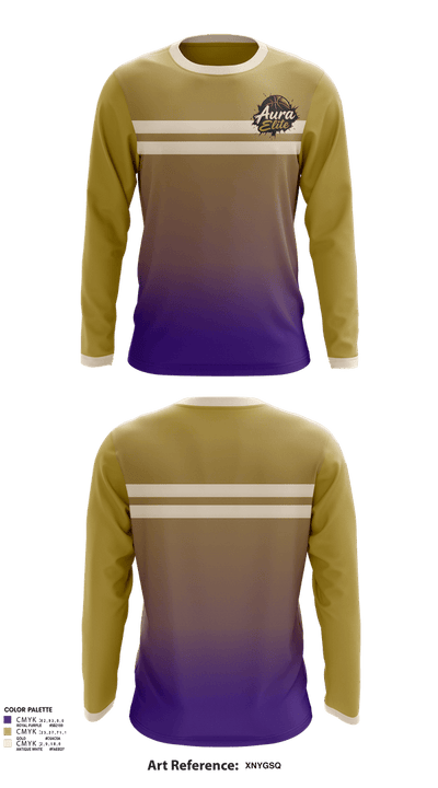 Aura Elite 56791952 Long Sleeve Performance Shirt 2