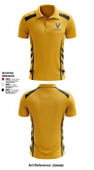 Short Sleeve Performance Polo, Golden Deers FC, Men's Soccer, Teamtime, Team time, sublimation, custom sports apparel, team uniforms, spirit wear, spiritwear, sports uniforms, custom shirts, team store, custom team store, fundraiser sports, apparel fundraiser