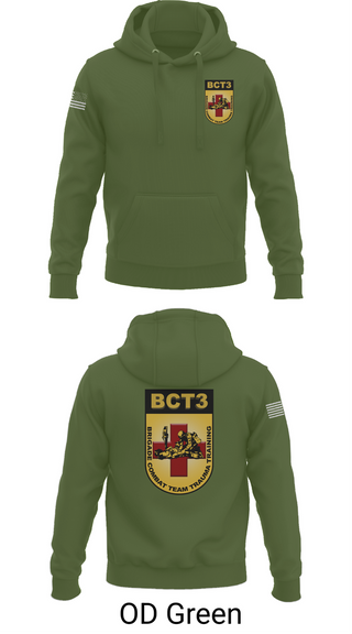 Hoodie, BCT3, Army, Teamtime, Team time, sublimation, custom sports apparel, team uniforms, spirit wear, spiritwear, sports uniforms, custom shirts, team store, custom team store, fundraiser sports, apparel fundraiser