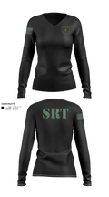 Nicholasville Police Department Special Response Team Women's Long Sleeve V-neck Shirt - 21
