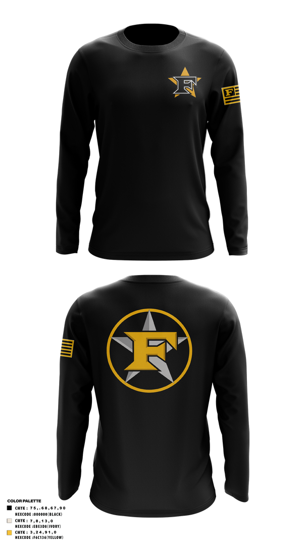 Long Sleeve Performance Shirt, Five Star Mafia, Baseball, Teamtime, Team time, sublimation, custom sports apparel, team uniforms, spirit wear, spiritwear, sports uniforms, custom shirts, team store, custom team store, fundraiser sports, apparel fundraiser