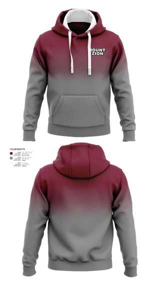 Hoodie, Mount Zion, Men's Basketball, Teamtime, Team time, sublimation, custom sports apparel, team uniforms, spirit wear, spiritwear, sports uniforms, custom shirts, team store, custom team store, fundraiser sports, apparel fundraiser