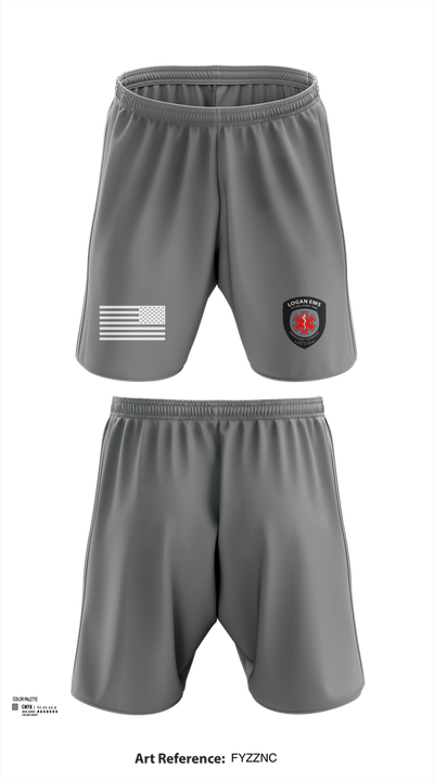Logan EMS 80686657 Athletic Shorts With Pockets - 2