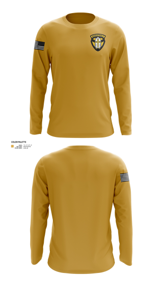 Long Sleeve Performance Shirt, Knightdale JROTC, Army, Teamtime, Team time, sublimation, custom sports apparel, team uniforms, spirit wear, spiritwear, sports uniforms, custom shirts, team store, custom team store, fundraiser sports, apparel fundraiser