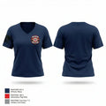 Lawrence County volunteer Fire Department 30796277 Women's Short Sleeve V-neck Shirt - 1