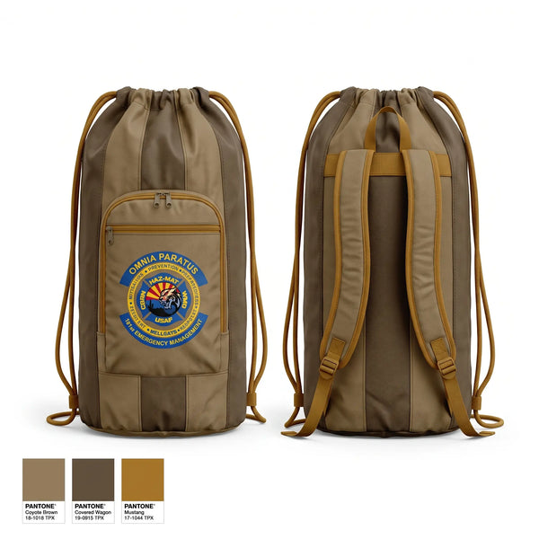 Gear Bag, 161st CBRN-HazMat-WMD, Air Force, Teamtime, Team time, sublimation, custom sports apparel, team uniforms, spirit wear, spiritwear, sports uniforms, custom shirts, team store, custom team store, fundraiser sports, apparel fundraiser