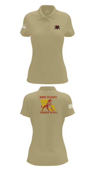 Womens Short Sleeve Performance Polo, 239th Military Police Company, , Teamtime, Team time, sublimation, custom sports apparel, team uniforms, spirit wear, spiritwear, sports uniforms, custom shirts, team store, custom team store, fundraiser sports, apparel fundraiser