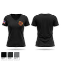 BANGS FIRE & RESCUE Women's Short Sleeve V-neck Shirt - 1