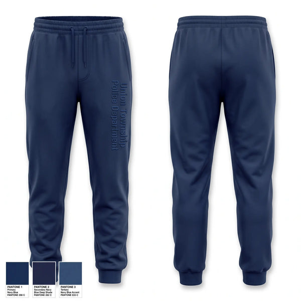 Sweatpants, Union Township Police Department, Police, Teamtime, Team time, sublimation, custom sports apparel, team uniforms, spirit wear, spiritwear, sports uniforms, custom shirts, team store, custom team store, fundraiser sports, apparel fundraiser